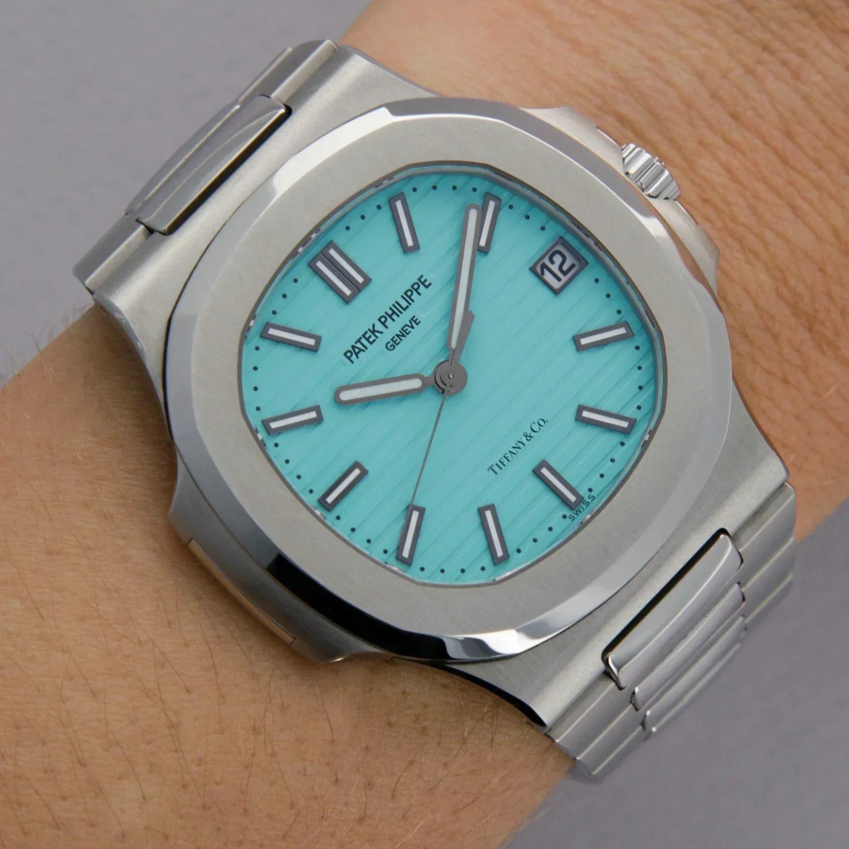 Patek Phillipe Nautilus || Tiffany dial